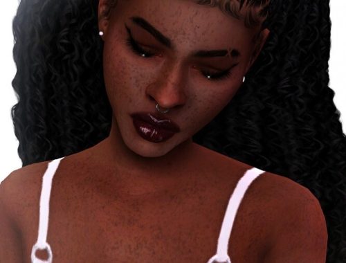 MAPLE SYRUP Body & Face Freckles at Praline Sims