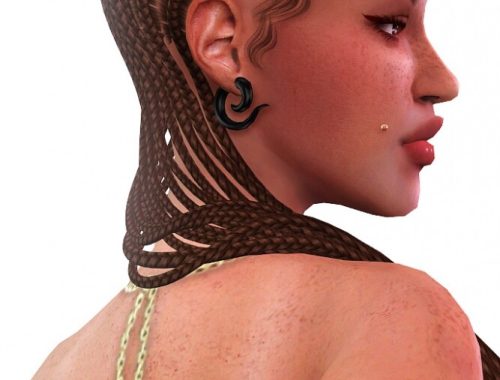 MAPLE SYRUP Body & Face Freckles at Praline Sims
