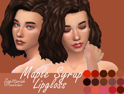 Maple Syrup Lipgloss