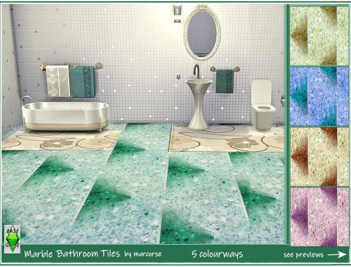 Marble Bathroom Tiles by marcorse