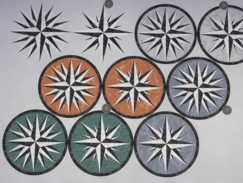 Marble Compass Rose by TheJim07 at Mod The Sims