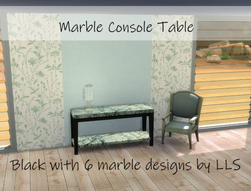 Marble Console Table