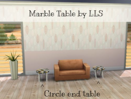 Marble Table by LLS