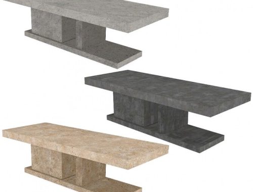 Marble table, chair and lamp recolors at Riekus13