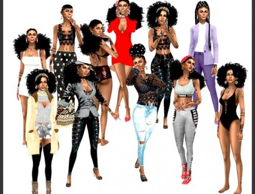 Maria-Eleonore Leon by Mich-Utopia at Sims 4 Passions