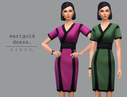 marigold dress.