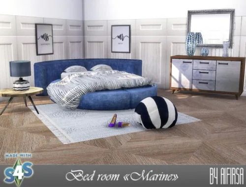 Marine bedroom at Aifirsa
