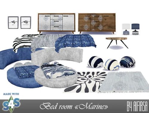 Marine bedroom at Aifirsa