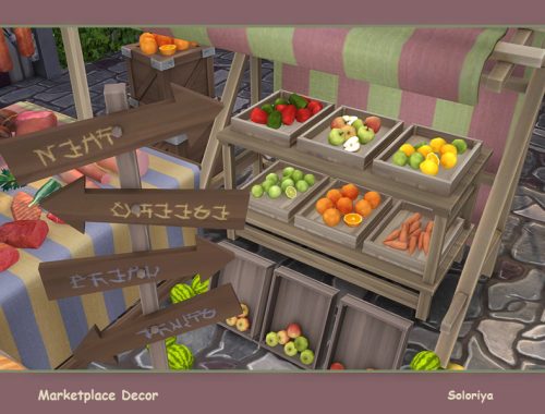 Marketplace Decor
