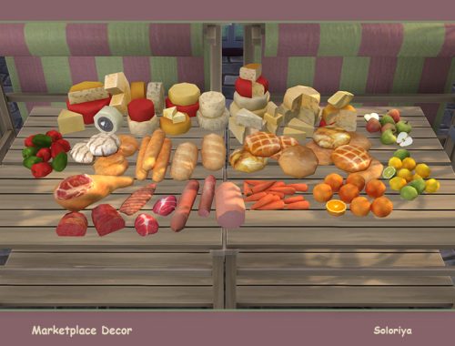 Marketplace Decor