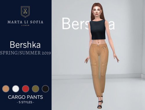 Marta Li Bershka Cargo Pants