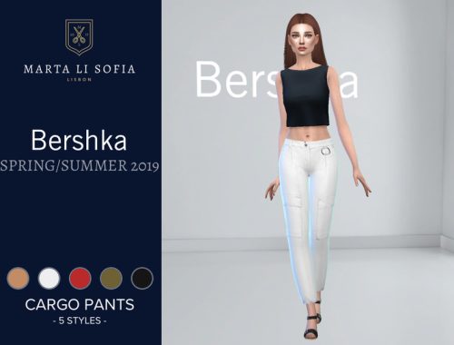 Marta Li Bershka Cargo Pants
