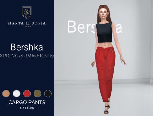Marta Li Bershka Cargo Pants