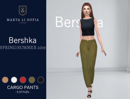 Marta Li Bershka Cargo Pants