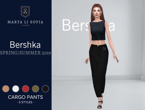 Marta Li Bershka Cargo Pants
