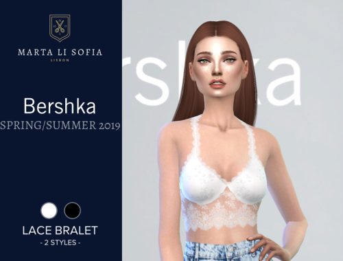 Marta Li Bershka Lace Bralet