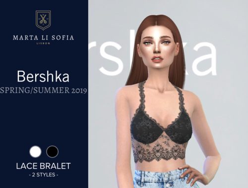 Marta Li Bershka Lace Bralet