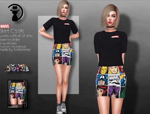 Marvel Skirt C105