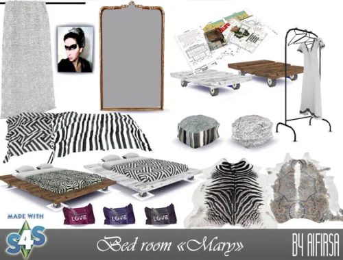 Mary bedroom at Aifirsa
