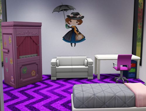 Mary Poppins Wall Decals