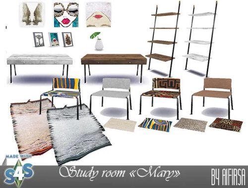 Mary study room at Aifirsa