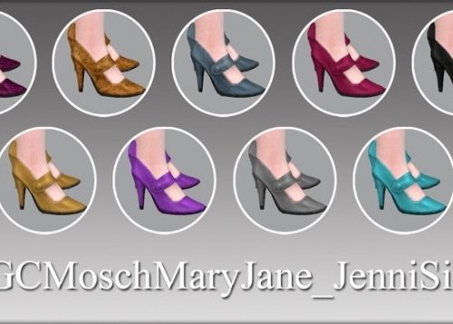 MaryJane shoes at Jenni Sims