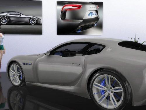Maserati Alfieri Concept at LorySims