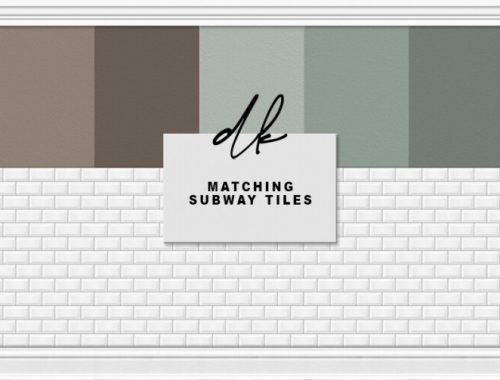 Matching Subway Tiles at DK SIMS