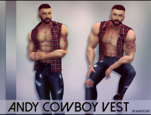Mathcope Andy Cowboy Vest