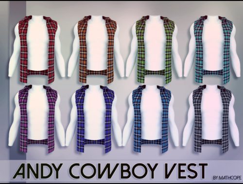 Mathcope Andy Cowboy Vest