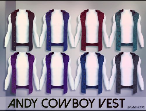 Mathcope Andy Cowboy Vest