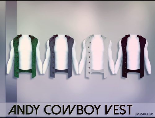 Mathcope Andy Cowboy Vest