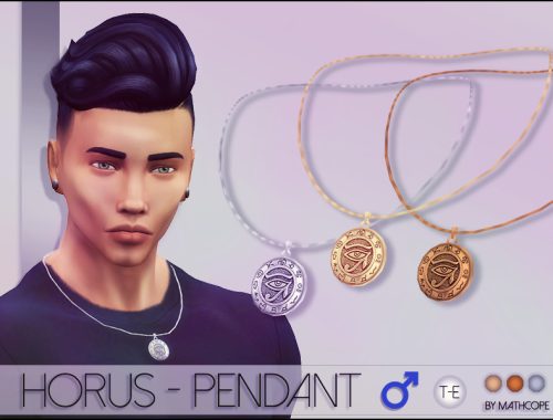 Mathcope Horus Pendant