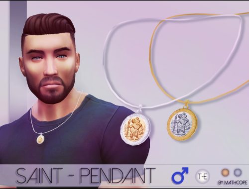 Mathcope Saint Pendant