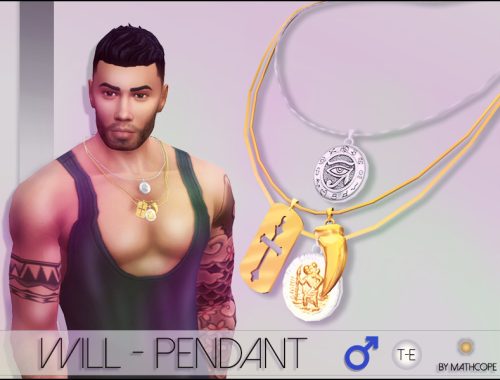 Mathcope Will Pendant