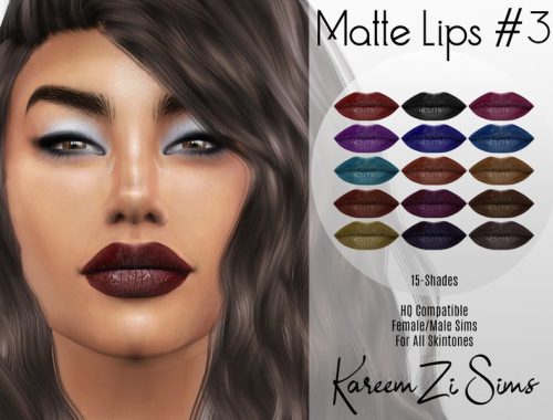 Matte Lips #3
