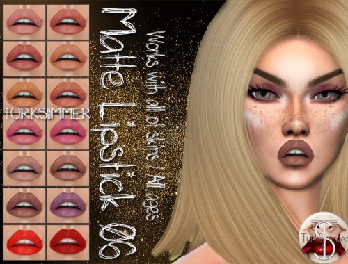 Matte Lipstick 06