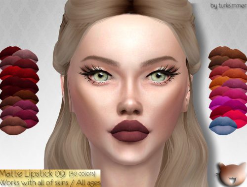 Matte Lipstick 09