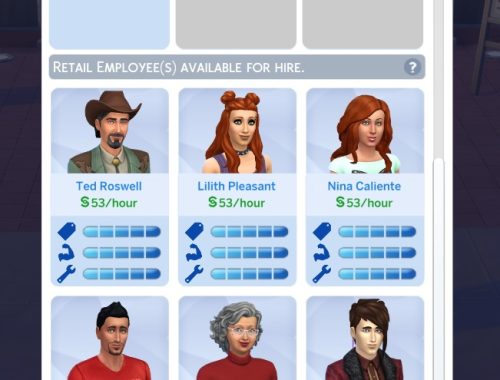 Maxed Skills Restaurant, Retail, Vet by spgm69