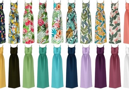 Maxi dress at LazyEyelids