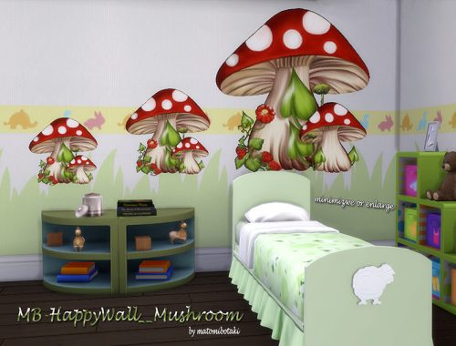 MB-HappyWall_Mushroom