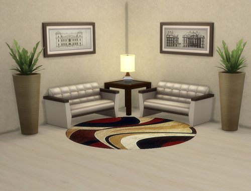 Mea Modern Round Rugs