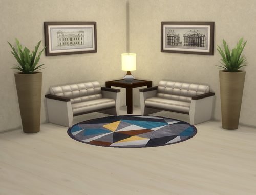 Mea Modern Round Rugs