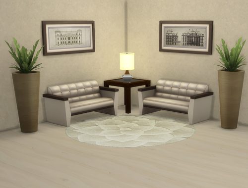 Mea Modern Round Rugs