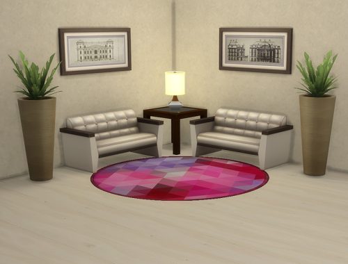 Mea Modern Round Rugs