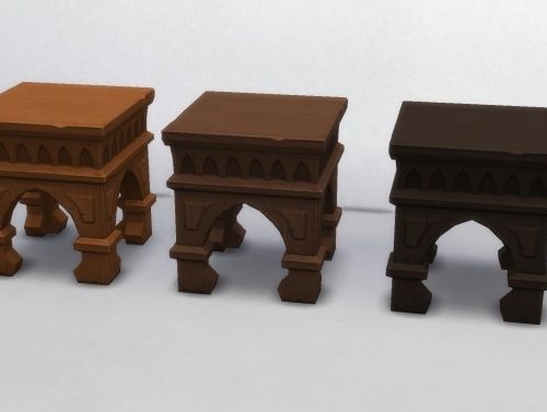 Medieval End Table by TheJim07 at Mod The Sims