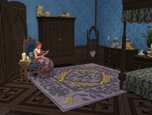 Medieval Square Rug by TheJim07 at Mod The Sims