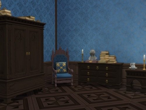 Medieval Wardrobe and Dresser by TheJim07 at Mod The Sims