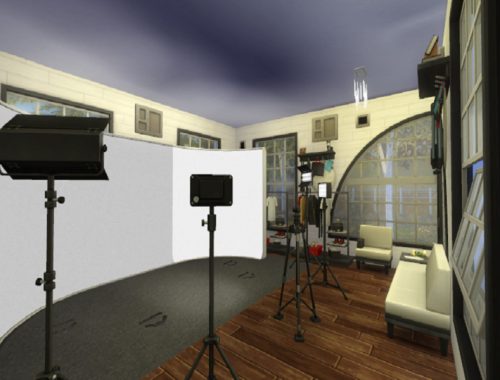 Medium Size House - A Photographer's Nook
