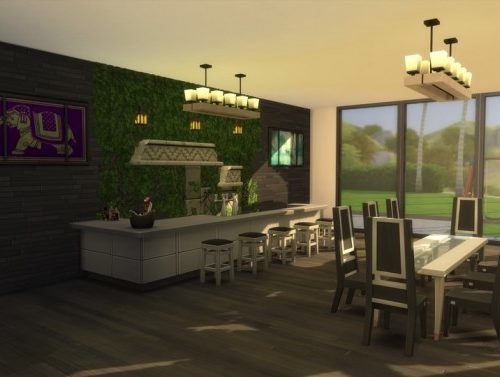 Mega Plaza Top View Modern house by dajuberthelot at Mod The Sims